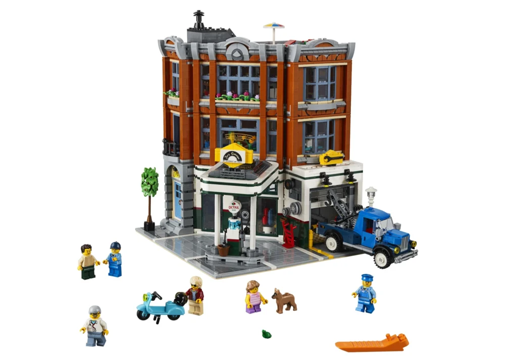 modulares-lego-10264-Corner-Garage
