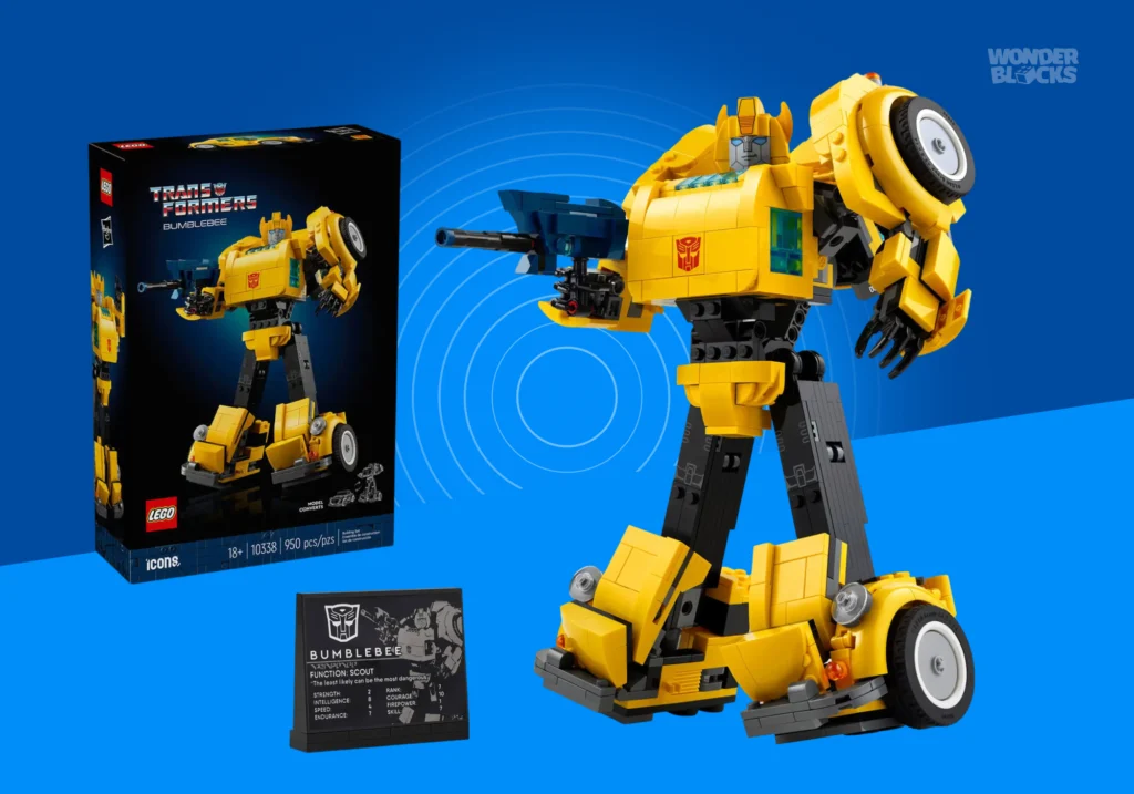 LEGO 10338 Bumblebee: Análise do Conjunto Transformers G1