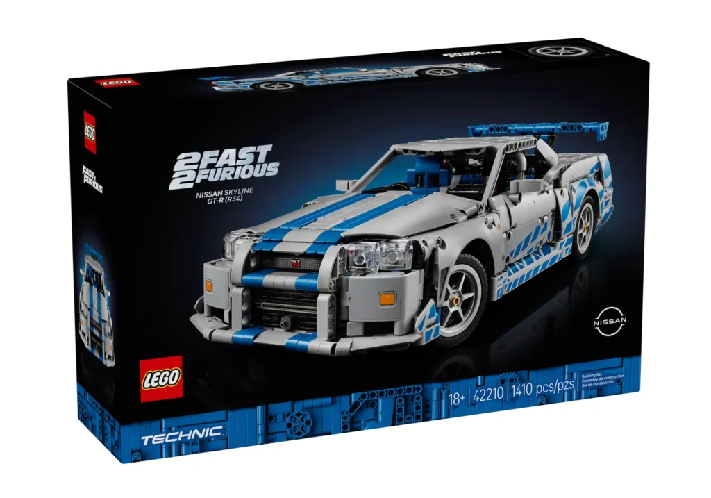 Top 7 Lego para adultos - Nissan Skyline