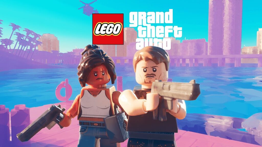 Fã Recria o Segundo Trailer de GTA 6 em LEGO Stop-Motion – Um Show de Criatividade!