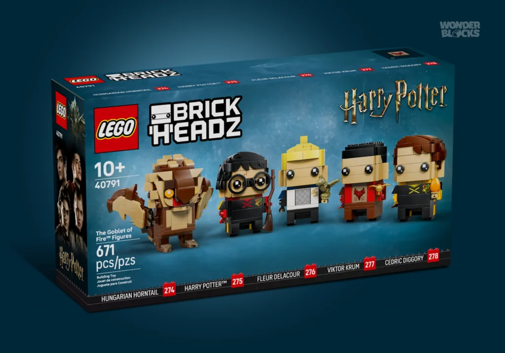 LEGO BrickHeadz Harry Potter 40791 – The Goblet of Fire™ Figures