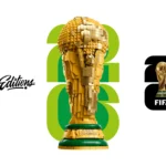 Troféu LEGO FIFA montado com peças do set 43020